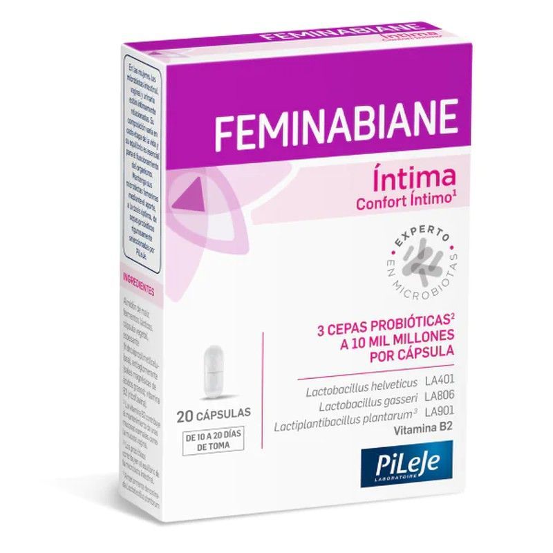 Pileje Feminabiane Íntima 20 Capsulas