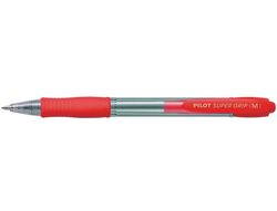 PILOT Boligrafo retractil Supergrip rojo Tinta aceite BPGP-10R-M-R