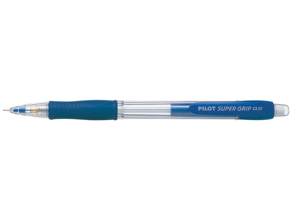 PILOT Portaminas H-185 Super Grip Retractil Trazo 0.5 mm Azul Ref. H-185-SL-L