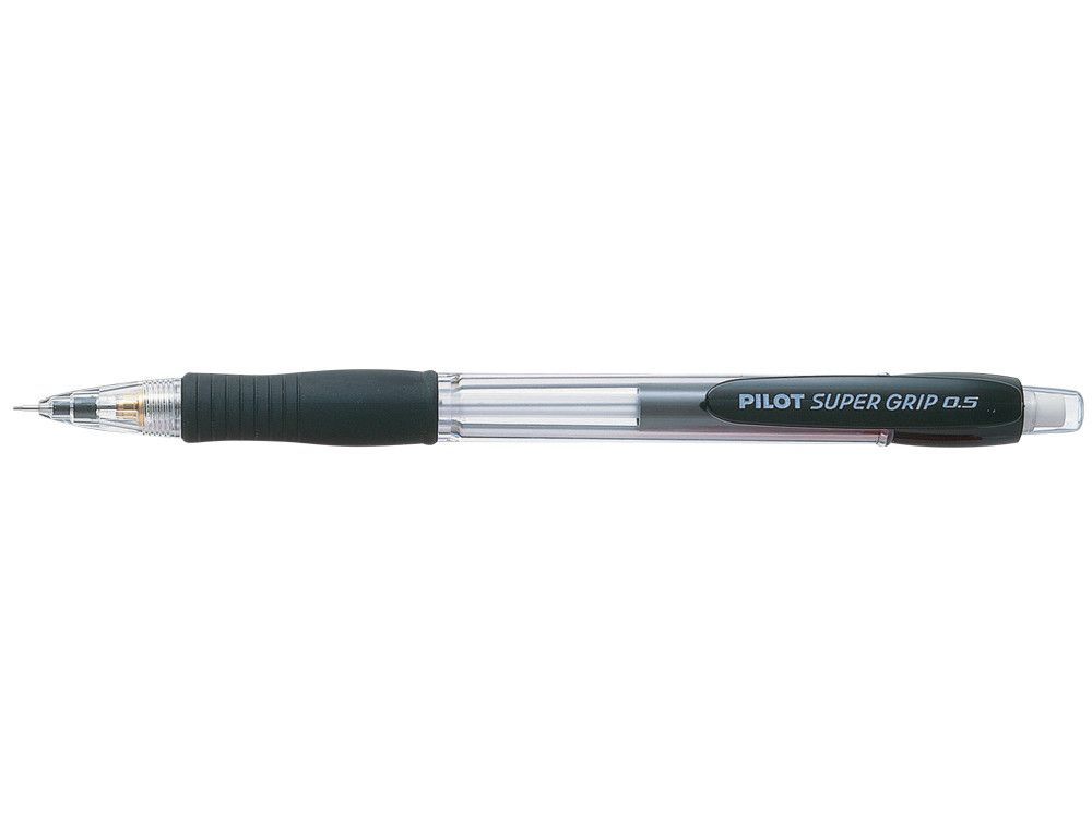 PILOT Portaminas H-185 Super Grip Retractil Trazo 0.5 mm Negro Ref. H-185-SL-B