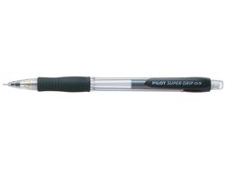 PILOT Portaminas H-185 Super Grip Retractil Trazo 0.5 mm Negro Ref. H-185-SL-B