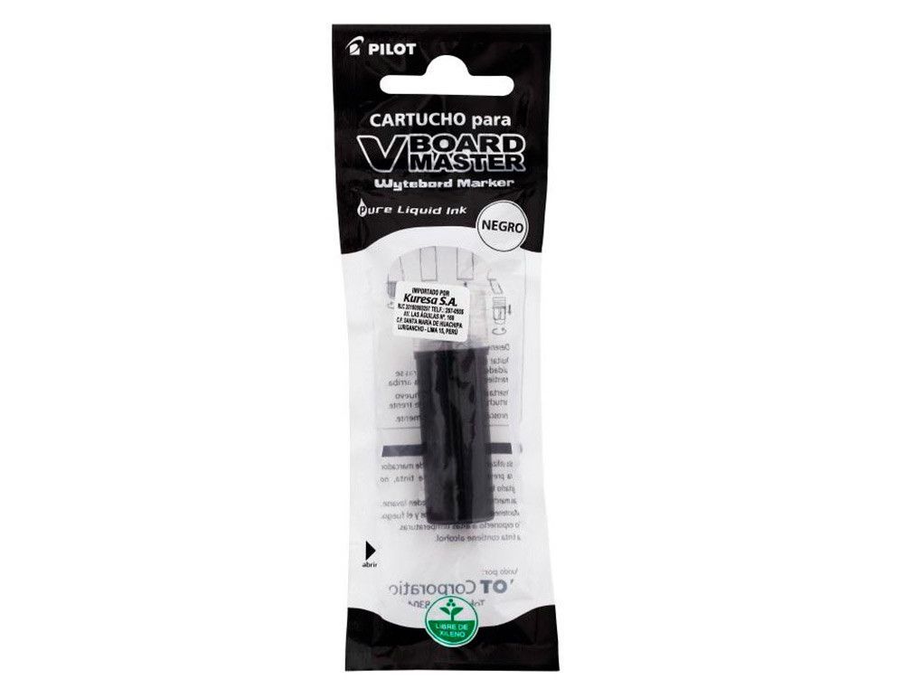PILOT Recambio para rotulador VBOARD Negro WBS-VBM-B