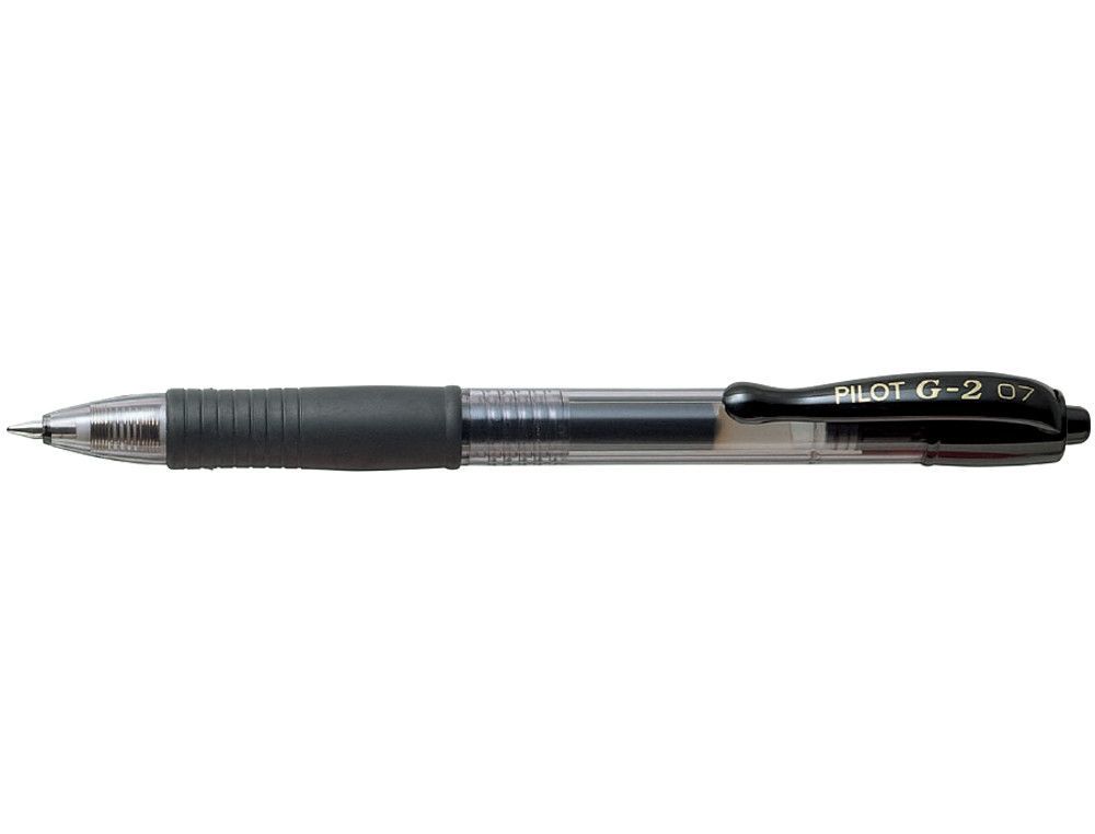 PILOT Roller G-2 Retráctil tinta Gel Negro BL-G2-7-B