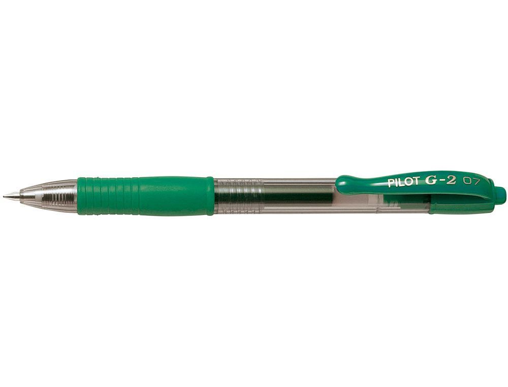 PILOT Roller G-2 Retractil tinta Gel Verde BL-G2-7-G