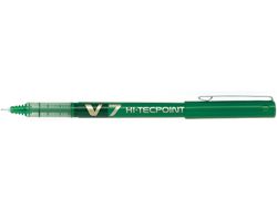 PILOT Roller V7 Verde Tinta liquida BX-V7-V Diámetro de bola: 0,7 mm