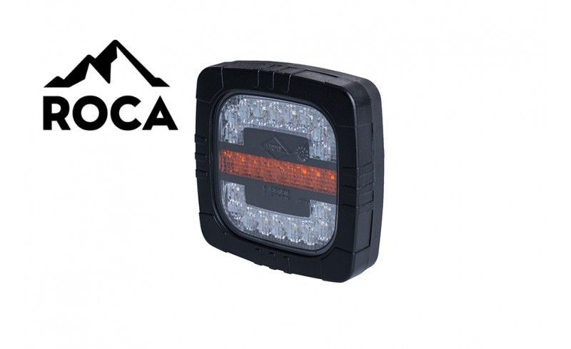 Piloto 2 funciones LED 12/24V - Posición delantera e intermitente ROCA