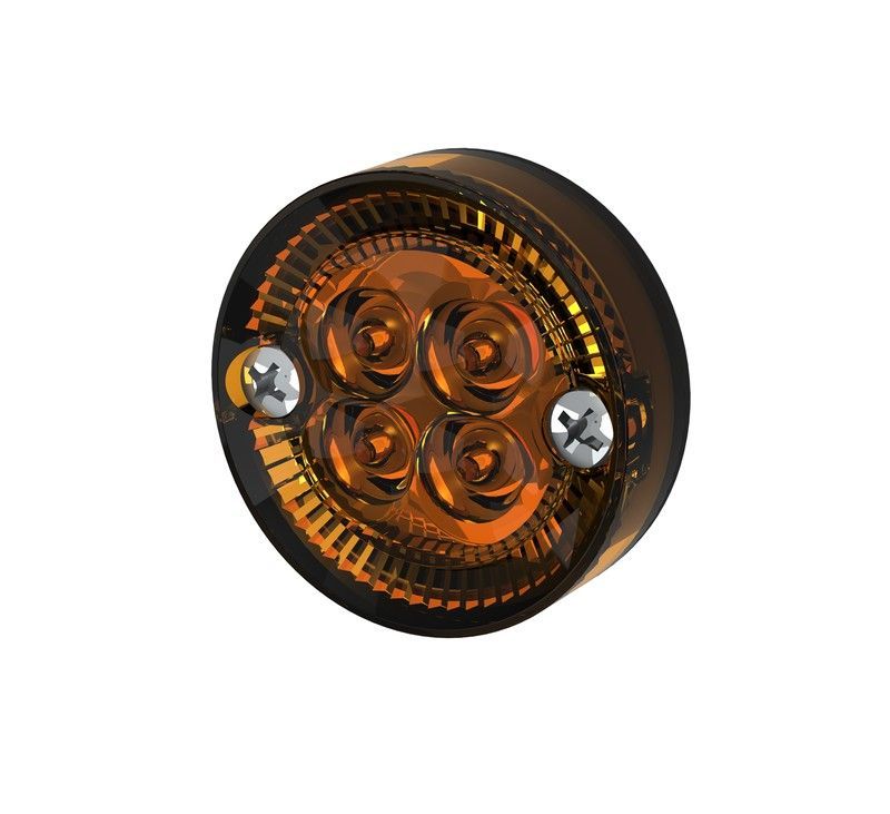 Piloto Ámbar Led 12-24v Con Cable De 500mm