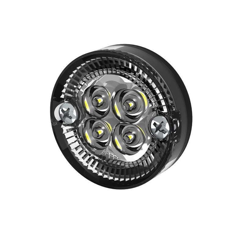 Piloto Blanco Led 12-24v Con Cable De 500mm
