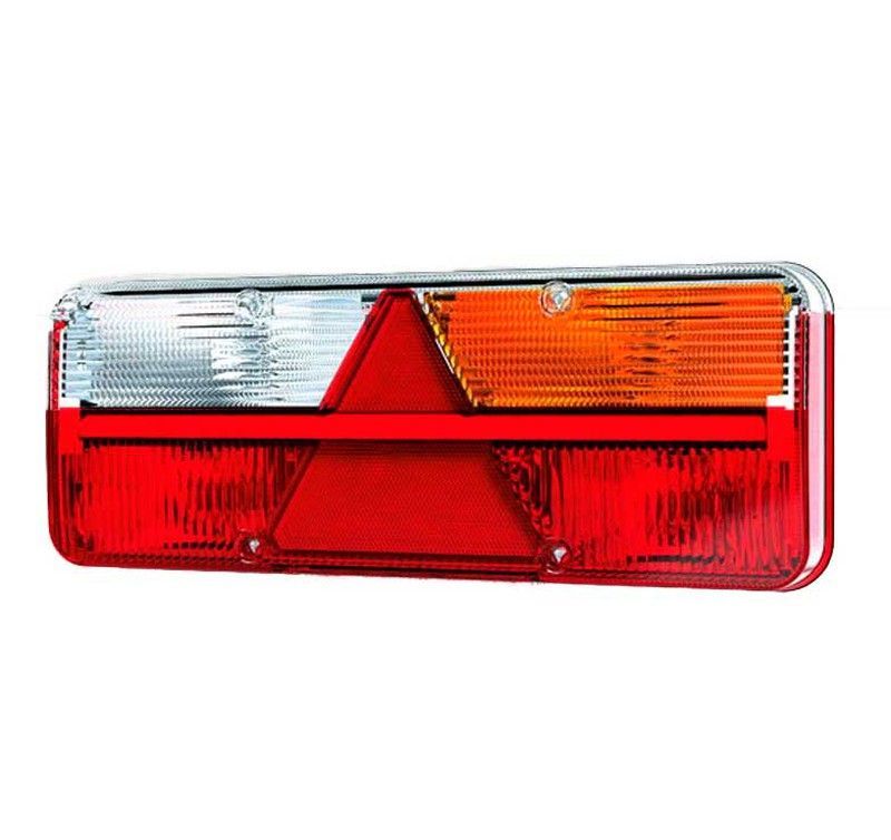 Piloto de bombillas derecho de 7 funciones con luz de matrícula FT-500-245 - Fristom