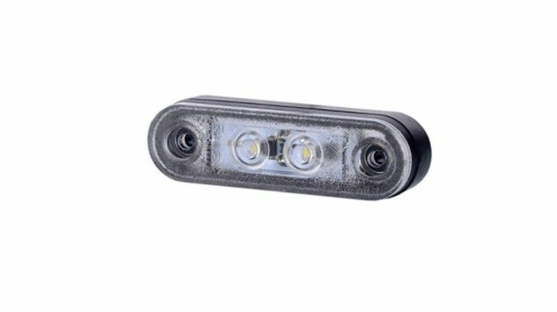 Piloto delantero posicion 2 Leds blanco Horpol