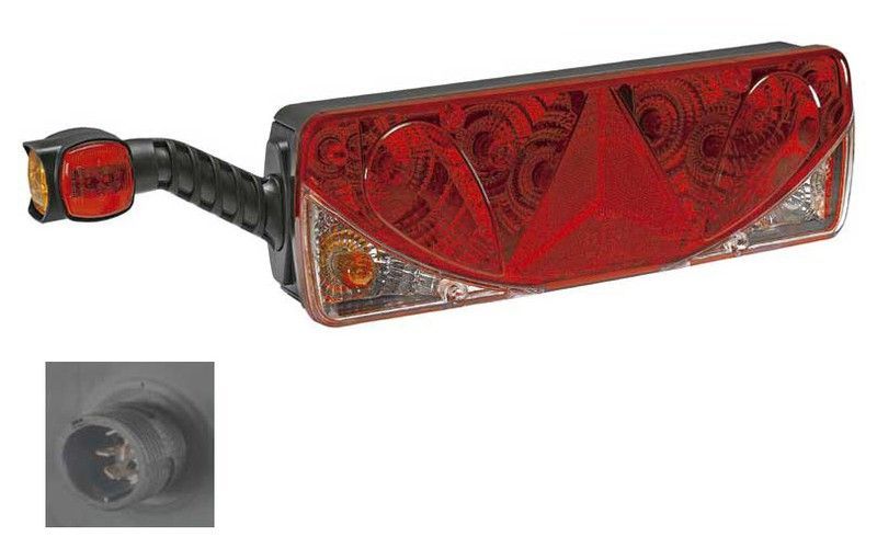 Piloto izquierdo con cuerno. Con 7 funciones más retroalarma.