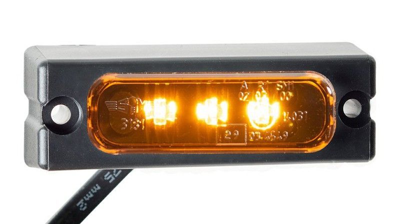 Piloto lateral posicion 3 Leds ambar Sim 3181