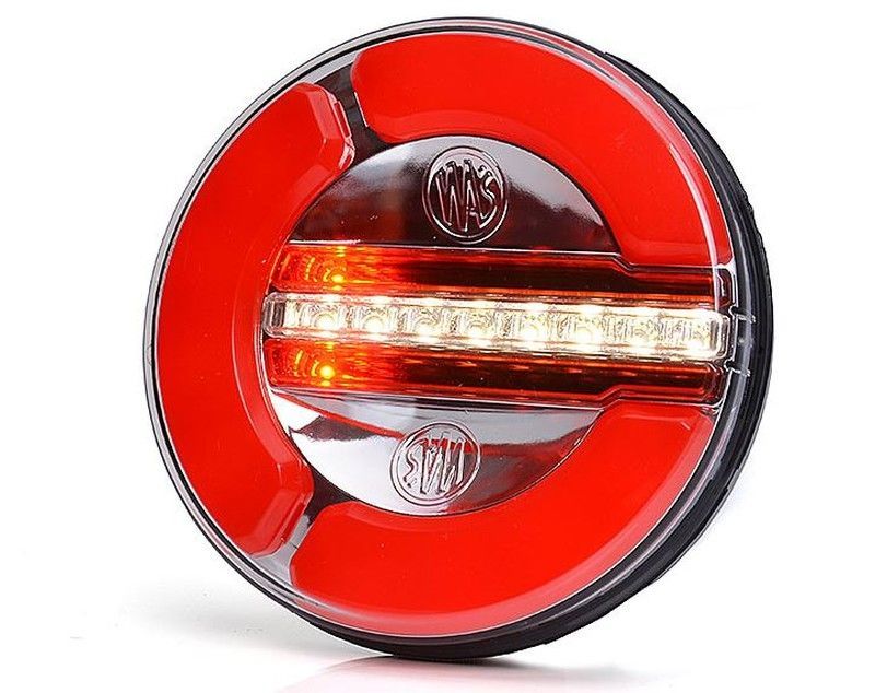 Piloto Multifuncion LED Redondo Con Posición-Marcha Atrás-Antiniebla