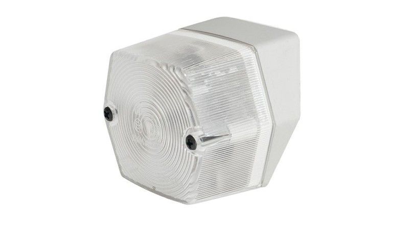 Piloto posición blanco base inclinada sin catadioptrico Rinder