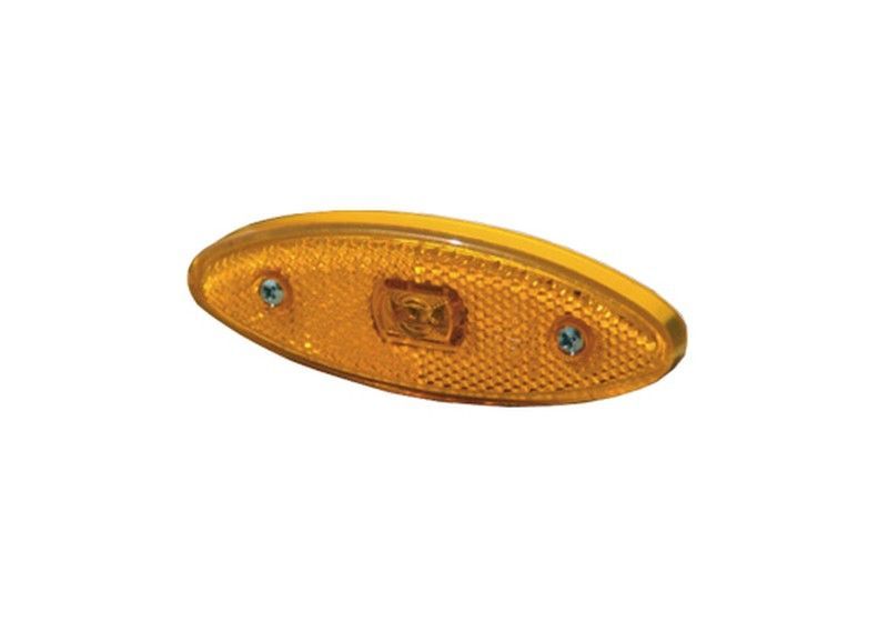 Piloto Posición Led Ámbar 12/24v Con Cable De 0,5m