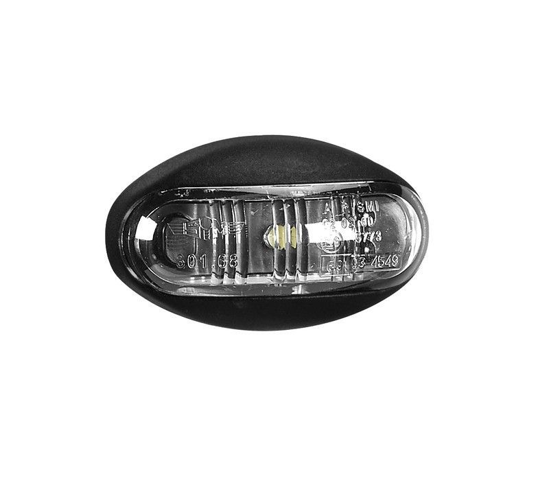 Piloto Posición Led Blanco 12/24v Con Cable De 0,5m