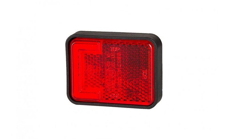 Piloto posición trasero rojo LED efecto Neón 12/24V con réflex