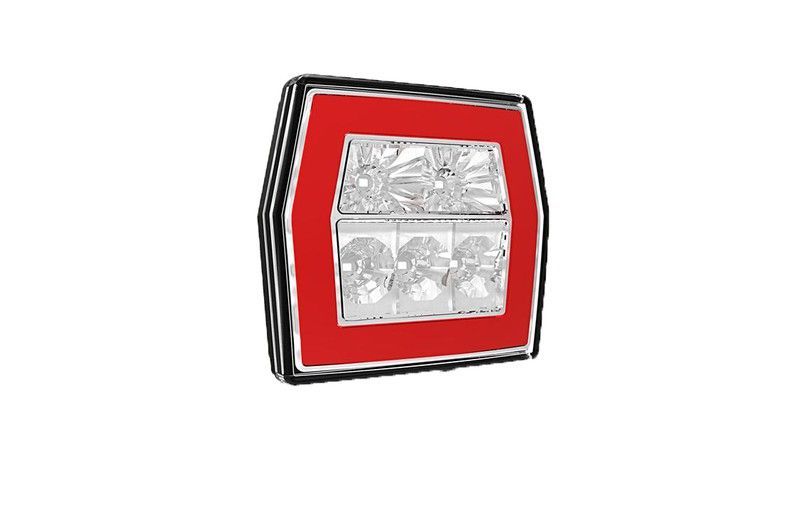 Piloto trasero de LED con posición, freno y dirección 12-24v FT-120LED - Fristom