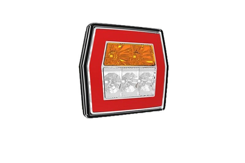 Piloto trasero de LED con posición, freno y dirección 12-24v FT-121LED - Fristom