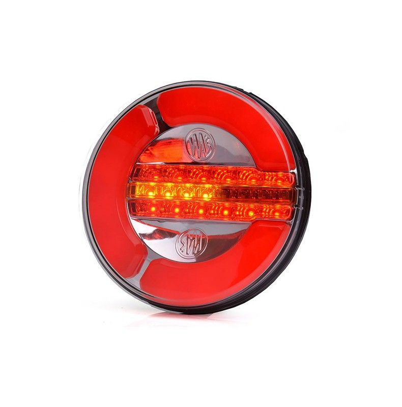 Piloto trasero LED multifunción con posición, freno y dirección 99-1129 - Was