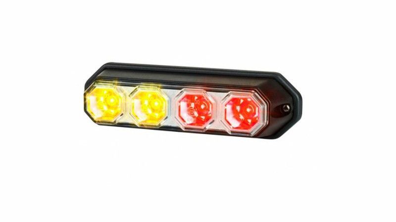 Piloto trasero minibarra 3 servicios 12/24V Horpol