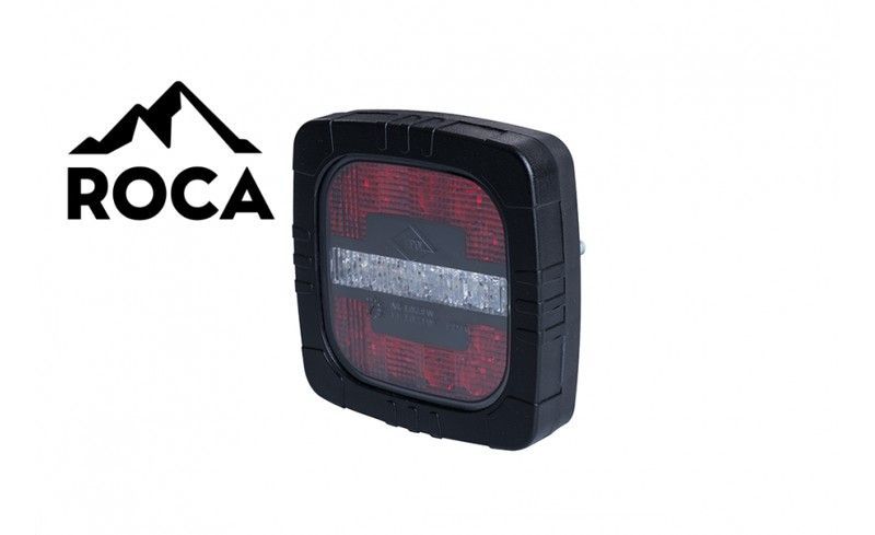 Piloto trasero  multifunción (2 funciones) LED 12/24V Lado derecho o izquierdo. Luz marcha atrás y antiniebla ROCA