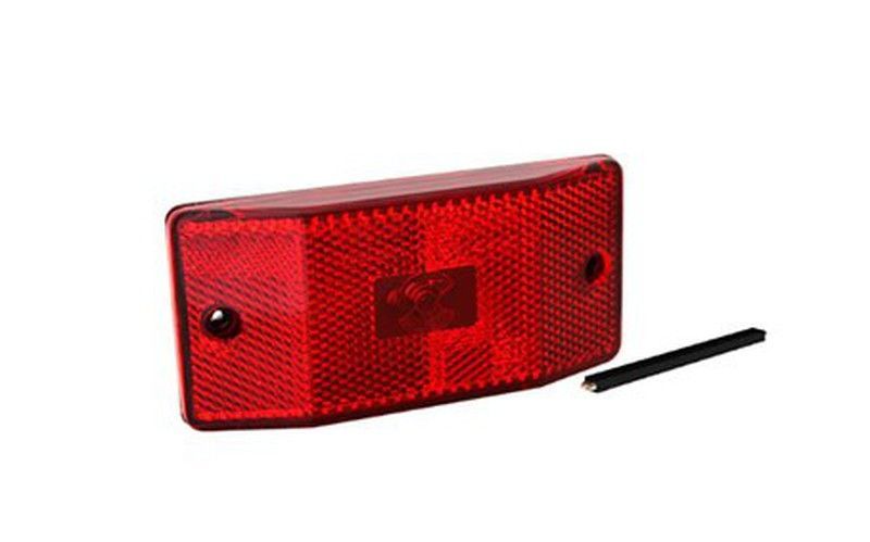 Piloto trasero posicion Led y catadioptrico rojo Sim 3141