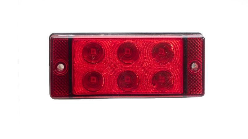 Piloto trasero rectangular luz antiniebla led