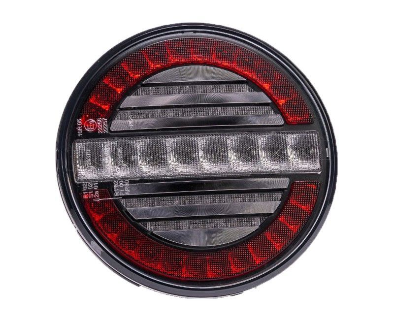 Piloto trasero redondo de LED con posición, antiniebla y marcha atrás FT-214LED - Fristom