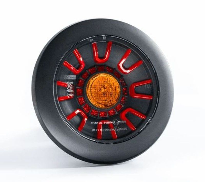 Piloto Trasero Redondo LED Multifución 3 Funciones