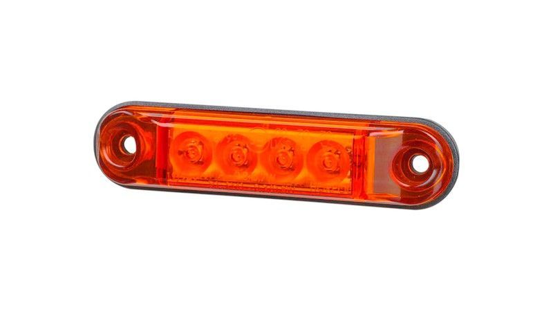 Piloto trasero rojo 4 leds 12/24V Horpol LD 2329