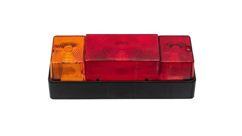 Piloto trasero universal con luz niebla Sim