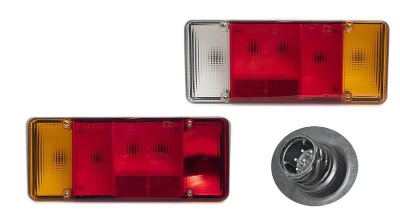 Pilotos traseros cinco servicios de conector pequeño trasero