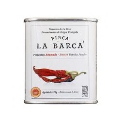 Pimentón de la vera ahumado agridulce finca la barca