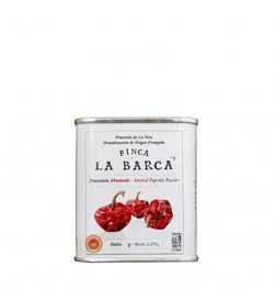 Pimentón de la vera ahumado dulce  finca la barca