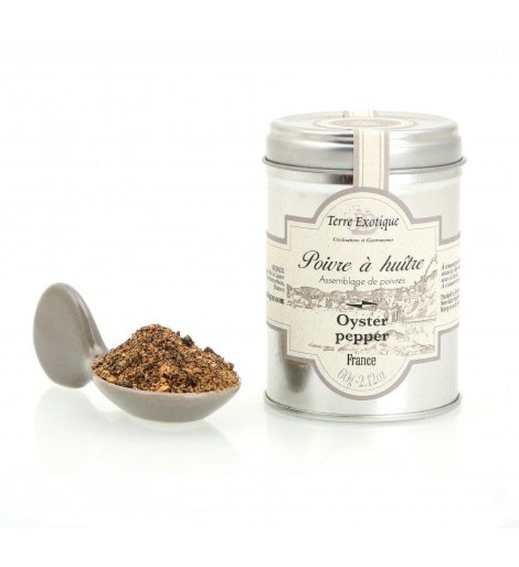 Pimienta para ostras poivre à huître  terre exotique