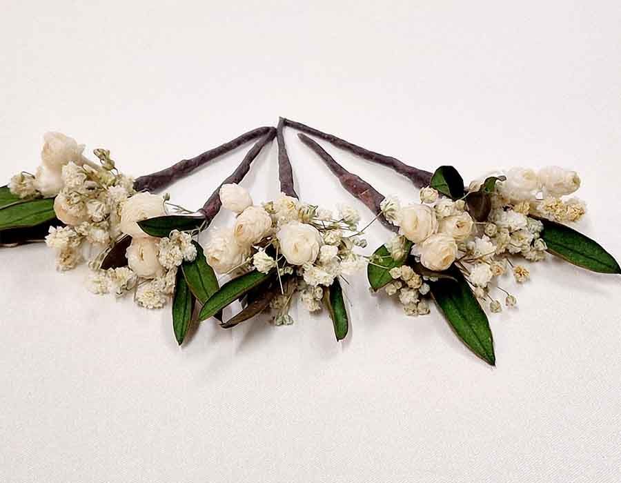 Pin Pelo Olivo Flor de la Paz