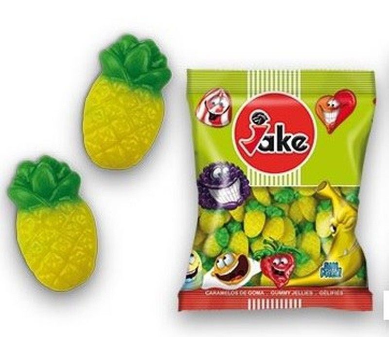 Piña Brillo (140 unidades aproximadamente) de Jake. Gominola Piña de Jake