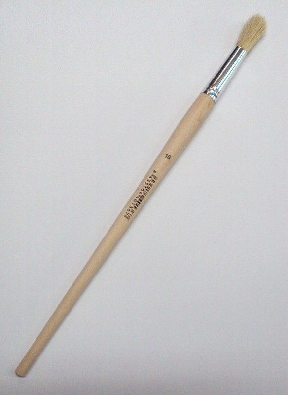 Pincel mango madera Nº 16