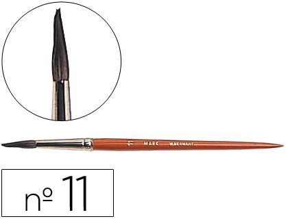 Pinceles Acuarela Liderpapel Nº 11 -Virola Cromada Pelo Engomado