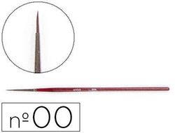 Pinceles Acuarela Liderpapel Nº00 -Virola Cromada Pelo Engomado