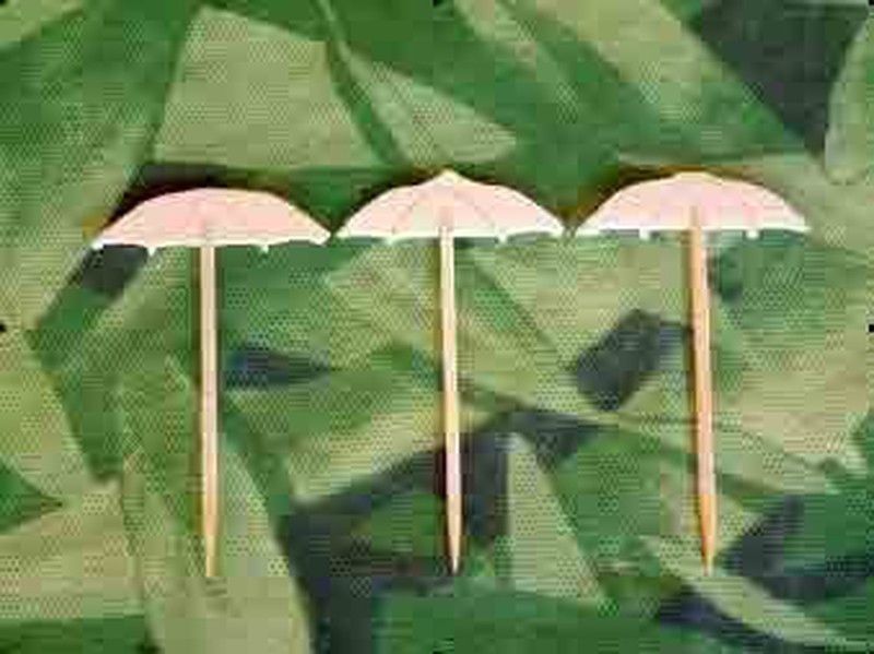 Pincho / Brocheta 90 mm Parasol (100 u.)