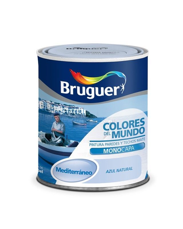 Pint Plast Mediterraneo Azul 750 ML