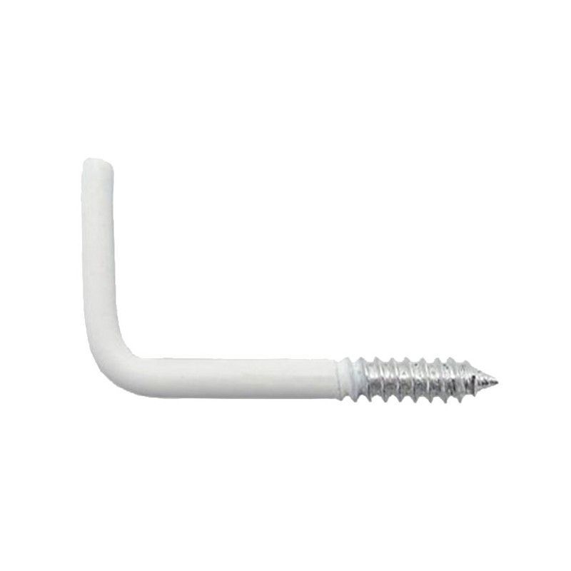 Pintadas blanco. Alcayata  Rosca Pint. 17X40Mm. 10U. Ehs