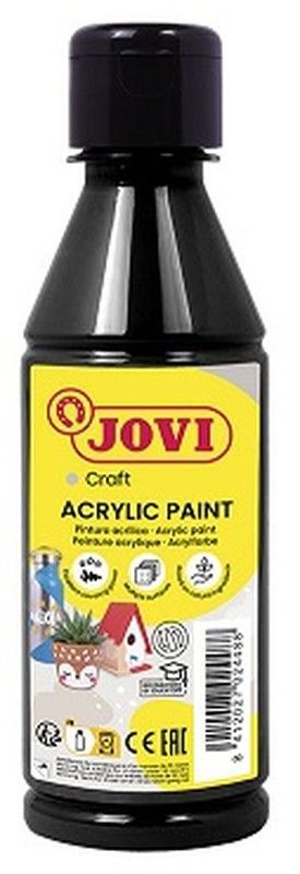 Pintura acrílica ACRYLIC PAINT 250 ml, negro