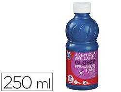 Pintura Acrilica L&B Brillo Azul Primario Bote de 250 Ml