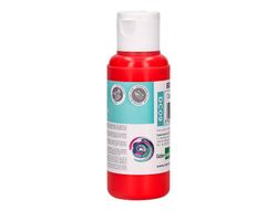 Pintura acrilica liderpapel bote de 80 ml rojo
