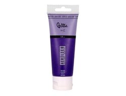 Pintura acrilica liderpapel tubo de plastico de 120 ml color purpura