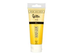 Pintura acrilica liderpapel tubo de plastico de 60 ml color amarillo