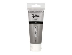 Pintura acrilica liderpapel tubo de plastico de 60 ml color gris